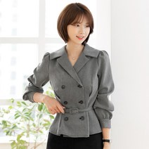 시크라인 턴어블 체크 블라우스 CLMC-B-03