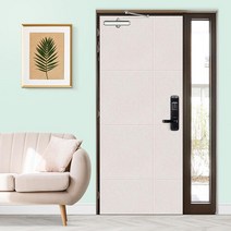 오피스텔 벽간소음 가정용 3중방음구조 흡음보드 공사 실내시공 작곡 방지, 방마다방음 문고리세트 그레이 70