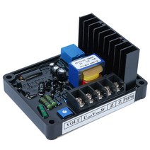 STC 220 / 380 / 400V AVR 자동 전압 안정제 용 GB170 3 상 발전기 전압 안정제, 하나, 검은 색
