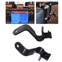 적재함고리 2x 자동차 좌석 Headrest 걸이 교체 식료품 우산 수건 후크 20kg로드 스토리지 주최자 인테리어 5268EA26 5268EA26, 단일옵션
