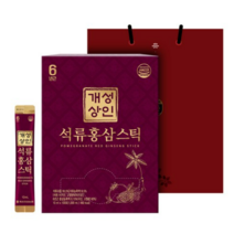 개성상인 석류홍삼스틱 100개입 + 쇼핑백, 1000ml, 3세트