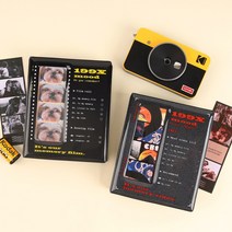 [은스] 인생네컷앨범 4 x 6앨범 쿠션 포켓식 커플 포토북 100일 1주년 기념일 선물 네컷사진앨범 사진보관파일, 네컷비디오(네컷,4*6))