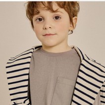 리틀스텔라 베이직 포켓 티셔츠 FSQSCTR701M2