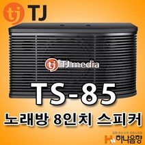중고 TJ미디어 TS-85 노래방 8인치 태진 스피커 1조