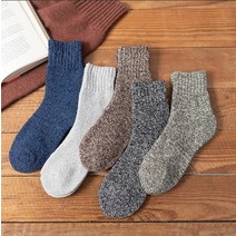 [8켤레 세트]남성용 보카시 중목 양말