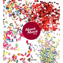 모형 스프링클 10g * 2개 / 20종류 뿌링클 토핑 가루 클레이 케이크 파츠 장식 음식 데코 diy, 18.스타리나잇  *2개