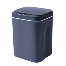 기저귀쓰레기통 초파리 종량제 인테리어 센서 휴지통, 16L 화이트 (충전식 모델) 조명 포함