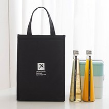 직장인 도시락 보온 보냉 가방 샐러드 런치백, 1직장인런치백-회색S