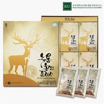 건강한 100세 녹용홍삼플러스 녹용효능 홍삼스틱 홍삼엑기스, 70mlx30포, 1박스