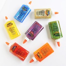 보아스린 쁠루모 글리터 슬라임베이스 7종 글리터글루 반짝이풀 147ml, 옐로우, 1개