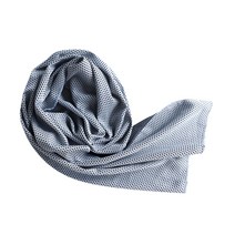 Everkaki 아이스 콜드 실크 스포츠타월 보틀 포함, 2개, Light Gray