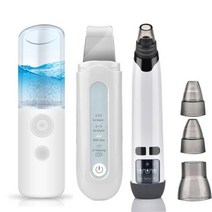 뷰티디바이스 초음파 스킨 스크러버 딥페이스 클리닝 머신 필링 쇼블 모공 클리너 리프팅 각질 제거 스크럽, Type 4