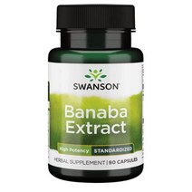스완슨 바나바잎 60mg 90캡슐 추출물 코로솔산, 1.5L, 1개