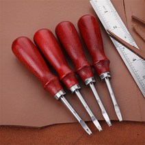 가죽공예공구세트 치즐 목타가죽 공예 스카이빙 베벨링 나이프 커팅 핸드 크래프트 도구 엣지 커터용 0.8/1, 03 1.2mm