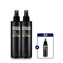DASHU SET 울트라 홀딩 스칼프 스프레이 200ml x2 (+ 스칼프 50ml 증정), NONE