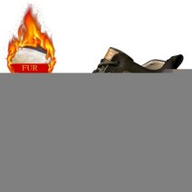 바이크 슈즈 롱부츠 겨울 브랜드 남성용 하이탑 캐주얼 신발 정품 가죽 아웃도어 오토바이 부츠 전투 빅, 02 37, 04 Brown with fur