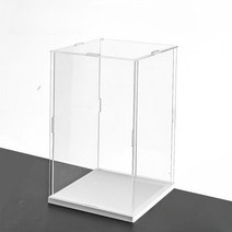투명 아크릴박스 주문제작 커스텀 맞춤형 레고 피규어 트로피 디스플레이 진열 전시 박스, 50cm, 45cm, 45cm