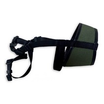 애견 소형견 미어캣 입마개 산책 훈련 짖음방지, 2호(입둘레10cm), 카키