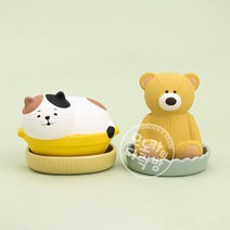 [데꼴] 에코 가습기 나베 고양이&테디베어, 테디베어