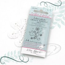 토이앤스티치/영국 존제임스 중급자용 종합바늘 프랑스자수 퀼팅 십자수-당일발송