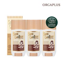 올가플러스 유기농 인증성분 99.89% 슈퍼케어밤 14g 3개, 단품