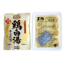 토리빠이탄 라멘 재료세트(소스+생면) - 토리빠이탄 소스 1kg + 고급생면 500g 일본 닭육수 라멘 토리파이탄