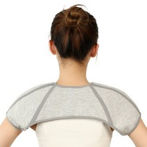 오십견 어깨찜질기 겨울용 따뜻한 황금 벨벳 어깨 패드 등 지지 가드 운동 스포츠 보호 부상 회복 버, 01 Type A_01 S