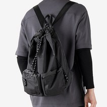 마테마틱 튜링 W40 스트링백팩 슬링백 가방 다크그레이