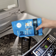 쉼표리빙 세탁조 클리너 드럼 통돌이 세탁기 청소 크리너 450gX6팩, 450g, 60개