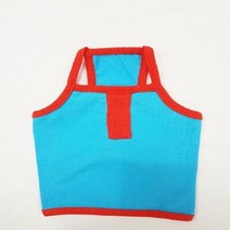 쇼프 강아지 블루 귀여운옷 데일리룩 특이한옷 아기옷 유니폼 애견 티 여름옷 8W778C36, XL