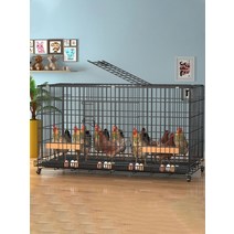 닭장 사육장 대형 케이지 가정용 닭 키우기 병아리, 130x60x70, 굵은 패키지 1