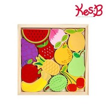 과일 이름맞추기 조각퍼즐 조립놀이 아기퍼즐맞추기, 상세페이지 참조