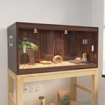 우드 도마뱀 사육장 파충류 햄스터 레오파드게코 렉사, 기본 사과나무 50x30x30