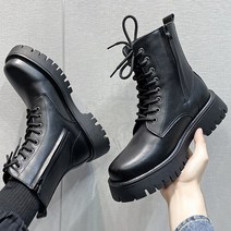 수입 남성 부츠 첼시 워커 데일리 남자 마틴 남성용 영국식 하이탑 툴링 슈즈 가죽 고급 트렌디 바이크 오토바이