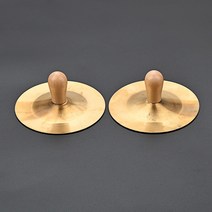 심벌즈 드럼 심벌 구리 심벌즈 징 타악기 2 개 크래시 전문 음악 접시 초보자를 위한 티베트어 춤 장난감, 한개옵션0