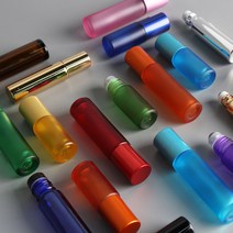 롤온 공병 아로마 오일 향수병 유리 공병 용기, 3.샤이니 롤온, 10ml, 골드
