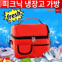 참조은 차박 쿨러백/보온보냉백/보냉백/쿨링백/아이스백/도시락가방/아이스쿨러백 (8L)/아이스쿨백/아이스박스/캠핑용품, 블랙
