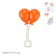 중국레고 큰 크기 빌딩 블록 벽돌 레일 전송 표시기 트랙 아키텍처 도시 기차 세트 액세서리 어린이를위한 장난감 조립, Balloon orange