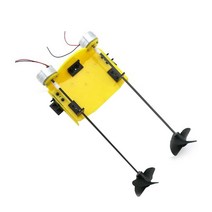 RC보트 낚시용 RC보트 RC 잠수함 diy handmade 액세서리 보트 선박 키트 전기 2 모터 프로펠러 전원 구동 원격 제어 보트 모델 로봇 f17929, 없음