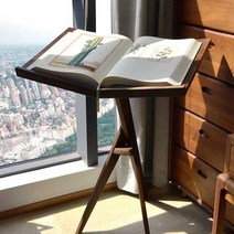 스탠딩 독서대 리프트 북스탠드 서점 인테리어 소품