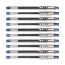 파이롯트 하이테크C 중성펜 0.5mm, 블루(L), 10개입