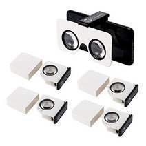 Five-Pack Pocket 360 Mini VR Viewer | The Best Google Cardboard Virtual Reality Glasses | Google Car, 1