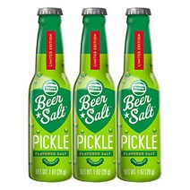 Twang Pickle Beer Salts Pickled Flavored Beer Salts Pack of 3 Bottles 1.0 oz Each Bottle, 1