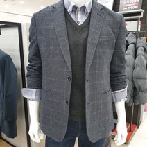 [피에르가르뎅] 윈도우팬체크자켓