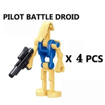 R2D2 BB8 C3PO ROGR 로저 i688 슈퍼 배틀 버즈 드로이드 빌딩 블록 일반 불행한 벽돌 액션 피규어 키즈 완구, N-C011