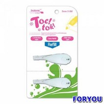 ForU662 바르네 톡톡 수정테이프 리필 박스 2개 수정액 지우개 사무용품 수정용품