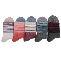 블랙야크 여성 중목 아웃도어 등산 양말 5매 코스트코