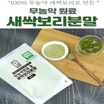 [100% 무농약 인증] 전남 나주 청정 새싹보리분말 300g 무농약새싹보리 새싹보리가루 건강분말 항암 효과 좋은 음식 콜레스테롤 낮추는 건강 식품 해독식품 천식 예방 면역력 강화, 새싹보리분말(수경재배), 1개