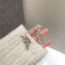 DFMEI S925 실버핀 프렌치 나비요정 날개 귀걸이 아가타 디자인 오버 귀걸이녀귀 장식품