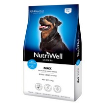 15kg 중대형견 면역상승 뉴트리웰 맥스 치아건강 합리적가격 노령견추천 장기보관